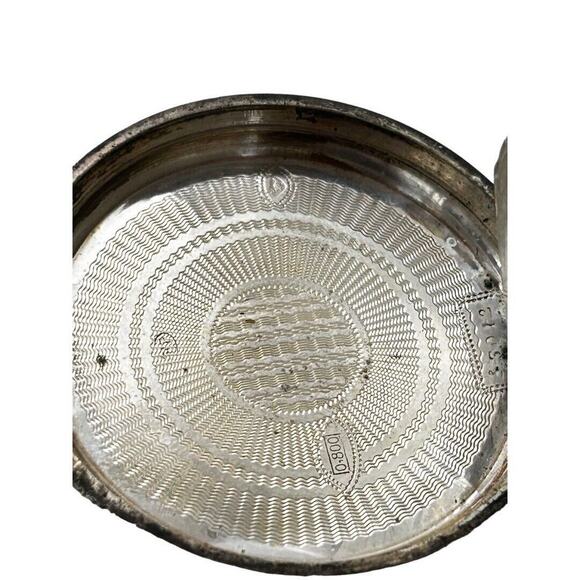 Ancre Ligne Droite Silver Pocket Watch Precision Straight Line Lever Engraved 2" - Picture 11 of 14